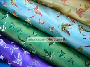 Chinese Butterfly Brocade Fabric