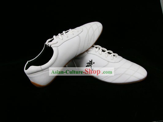 Profesional chino Blanca Kung Fu (Wu Shu) Zapatos