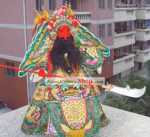 Chinese Artesanato Puppet Clássico Original Hand - Gong Gwan