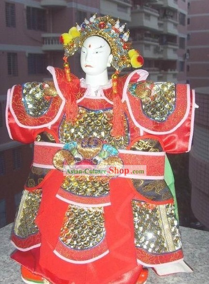 Chinois classique artisanat original Marionnette - Xue Rengui