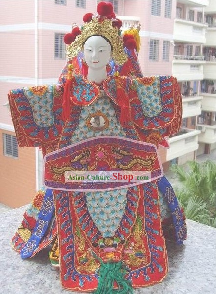 Chinese Artesanato Puppet Clássico Original Hand - Yang Zongbao