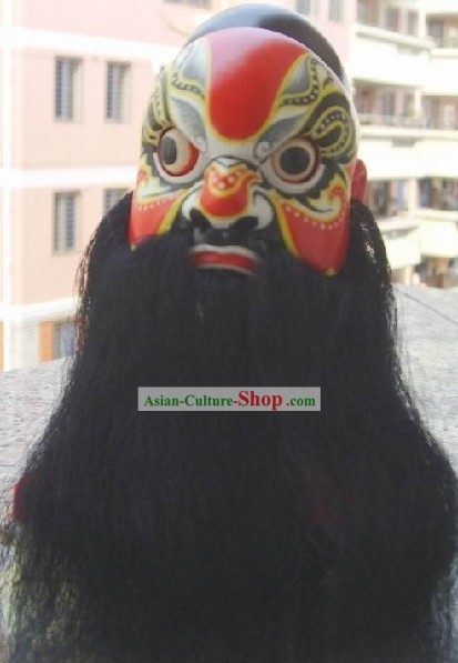 Chinese Classic Original Handpuppe Kopf - Red Da Hua