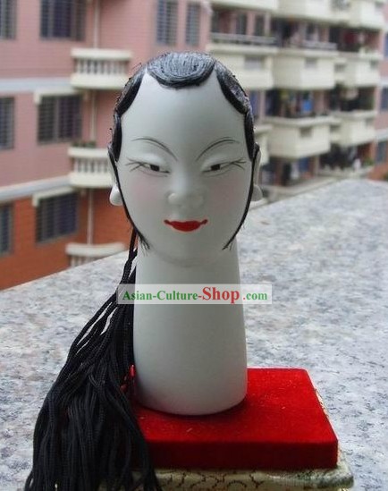 Chinese Classic Original Handpuppe Kopf - Qing Yi