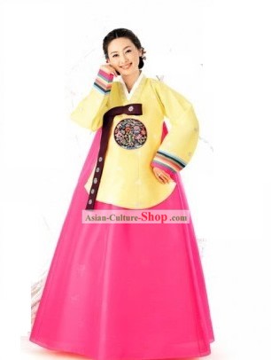 Classical Korean Hanbok Complete Set for Women