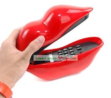 Sexy Red Lips Phone - Christmas and New Year Gift