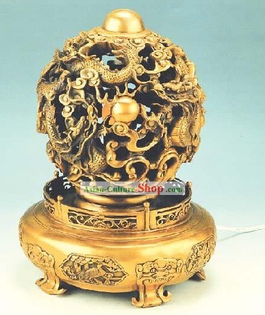 Kai Guang Feng Shui chinês Golding Céu e da Terra Ball (todas as bênçãos)