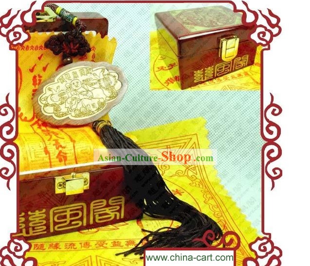 Kai Guang Feng Shui chinês Mãos Talisman Esculpido (baby bênção)