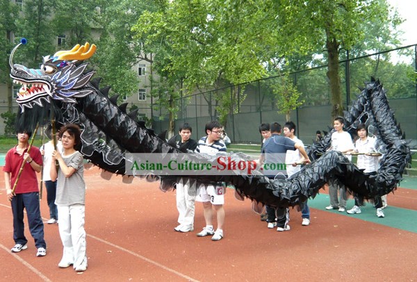 중국어 클래식 Shinning 드래곤 댄스 설비가 완료 세트 (블랙)