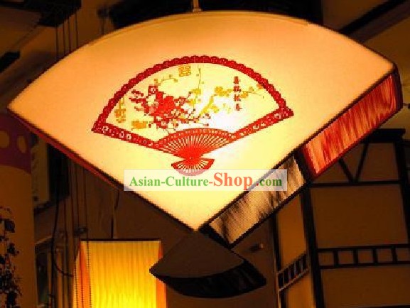 Chinese Large Hand Made Papercut Ceiling Lantern