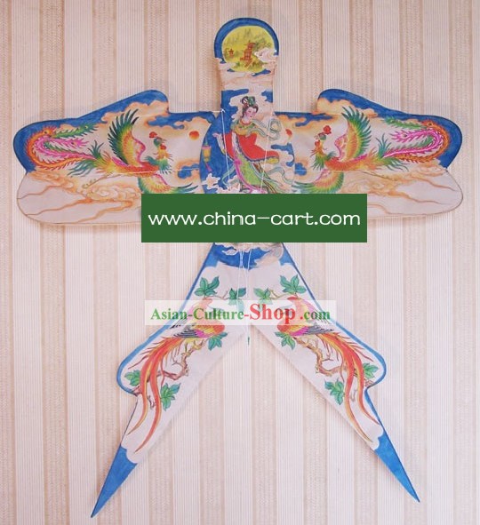 Chinese Classical Hand Painted and Made Swallow Kite - Phoenix