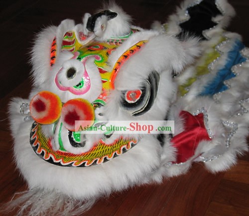 Supremo chinês Handmade do bebê Dança do Leão Costume Set Completo