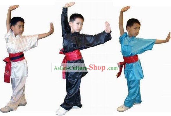 Chinese Professional Kung Fu Uniform Prática para Crianças