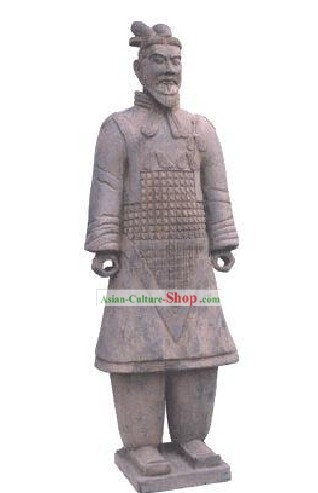 Clássica Chinesa Terra Cotta Warrior (Reprodução)