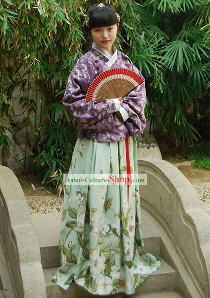 Ancient Chinese Clothing Complete Set for Women