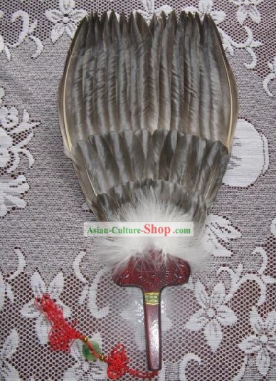 Chinês tradicional Handmade Zhu Ge Fan Goose Desempenho