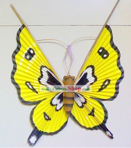 China Artesanía hecha a mano del ventilador de la mariposa