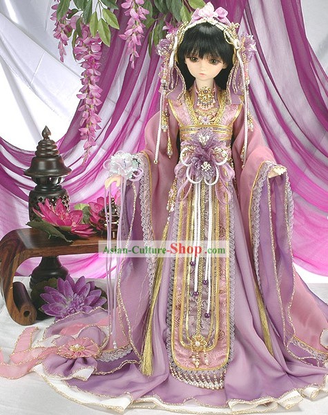 Ancient Princess Costume and Head Accessories Complete Set