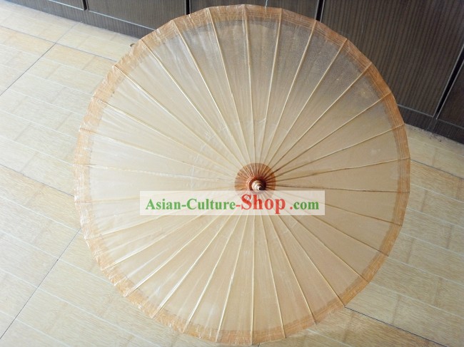 中国ハンドは、古代プレーンカラー紙傘メイド