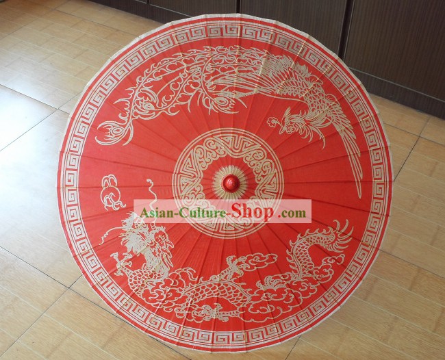 Chinese Traditional Dragon Umbrella for Wedding