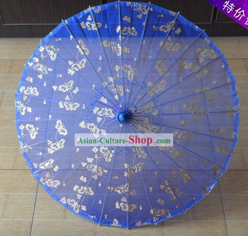 Mano de China ha elaborado el Paraguas de seda 4