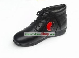 Kung Fu Arts Martiaux Tai Chi Bottes d'hiver/Wushu Chaussures