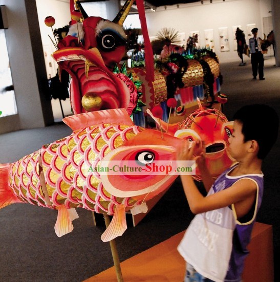 Traditional Dragon Dance Parade Escort - Carp