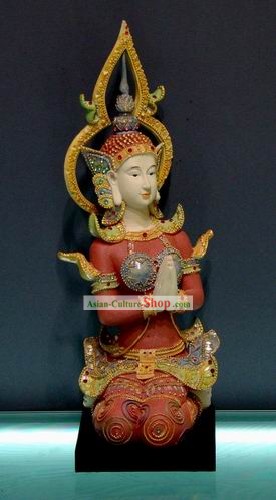 Tradicionais da Ásia Estátua da Deusa tailandesa