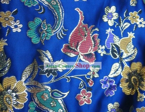 China Silk Fabric with Various Flower