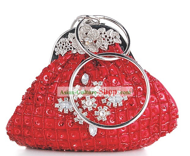 Casamento tradicional chinesa Brocade Bolsas Silk