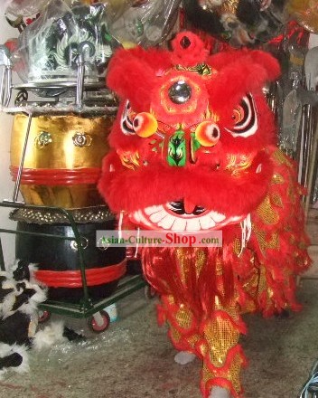 Traditional FUT SAN Lion Dance Costumes Complete Set