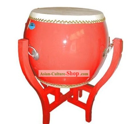 Dragonboat Tambor Tambor/Guerra/pe tambor/tambor liso Tambor/Bian Red and Drum stand conjunto completo