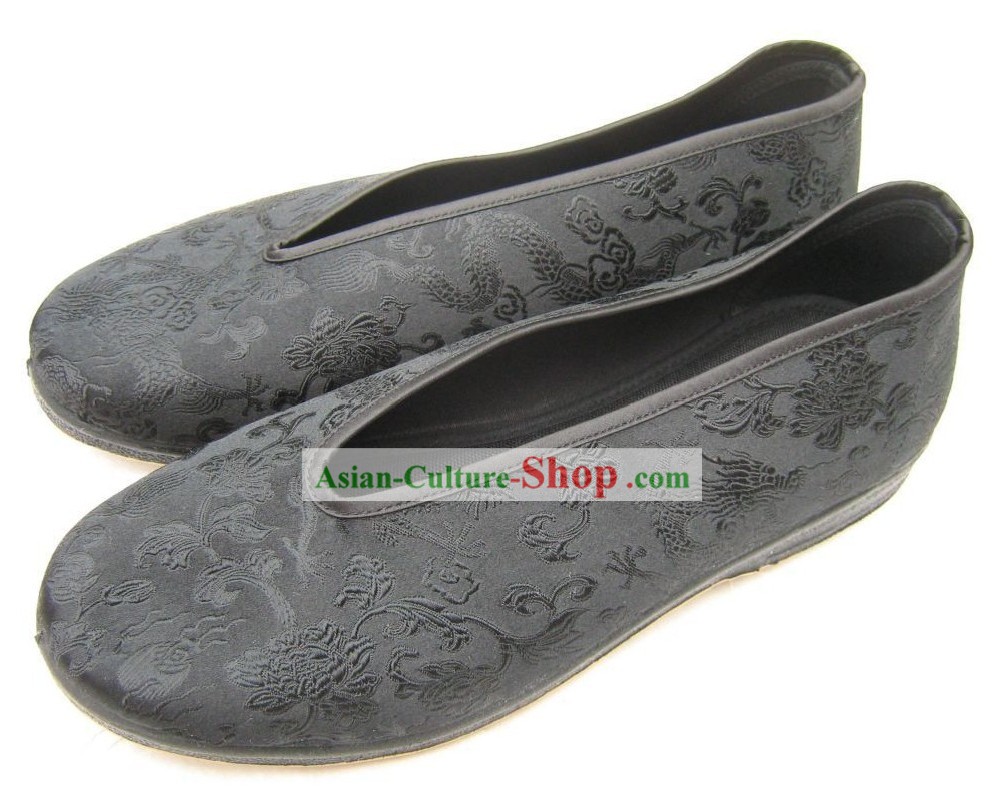 Chaussures chinoise traditionnelle pour les hommes/Classique Dragon Chaussures