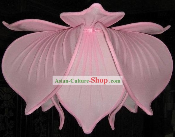 Chinese Classical Lotus Fabric Lanterns/Lotus Ceiling Lantern