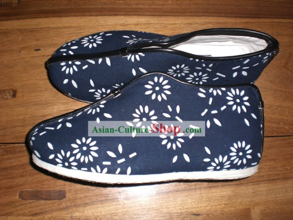 Chinoise main Chaussures Coton Batik