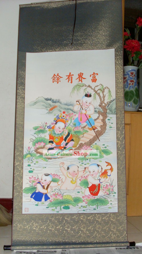Tianjin Yangliuqing Pintura Chinesa Antiga/Suprimentos Pintura Chinesa