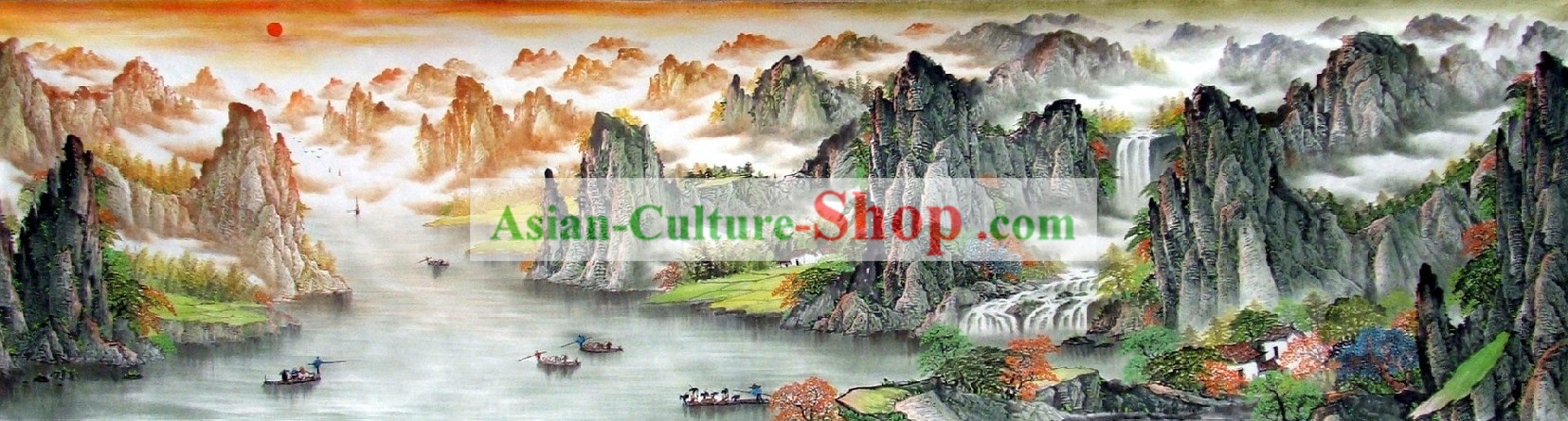 Tradicional chinesa Moutain-Água Pinturas