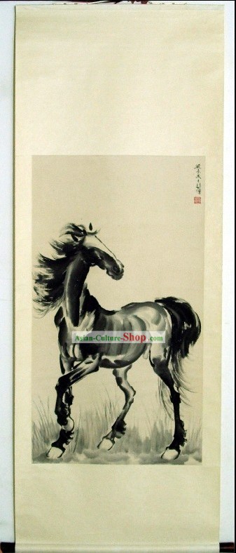 Traditional Chinese Horse Painting