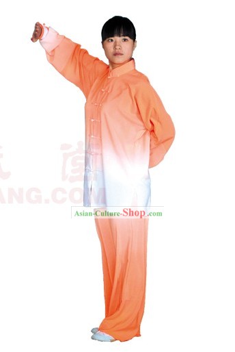 Chinese Professional Color Transição Wu Shu Tai Chi conjunto uniforme completo