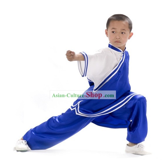 Profesional de la Seda de China de Kung Fu uniformes para los niños