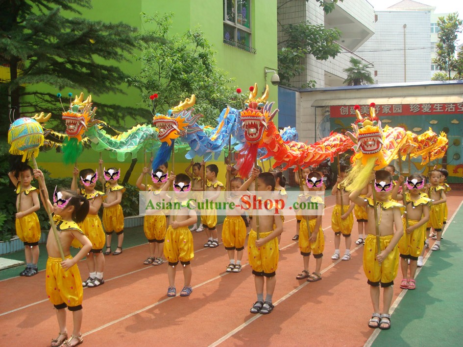 Costumes pour enfants chinois traditionnel dragon Complete Set