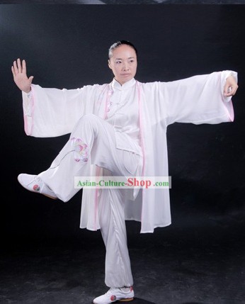 Clássica Chinesa Sifu Artes Marciais conjunto uniforme de desempenho Completo