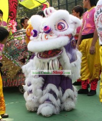 Competiton and Parade Lion Dance Costume Complete Set for Two Children