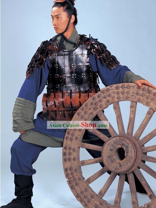 Terra Cotta Warrior Costume and Hat Complete Set