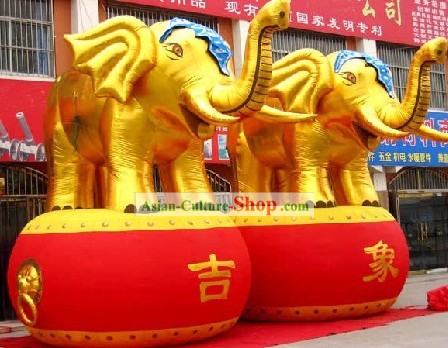 158 Inch Large Inflatable Elephant