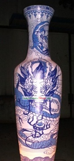 Chinese Traditional Große aufblasbare Vase
