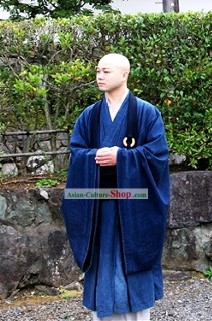 Chinese Monk Robe and Shoes Set