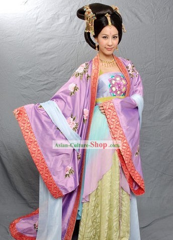 Chinese Imperial Concubine Clothing Complete Set