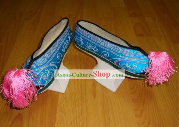 Chinese Handmade Manchu Shoes