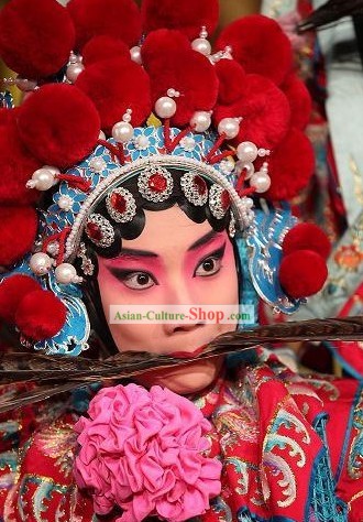 Chinese Handmade Peking Opera Hat