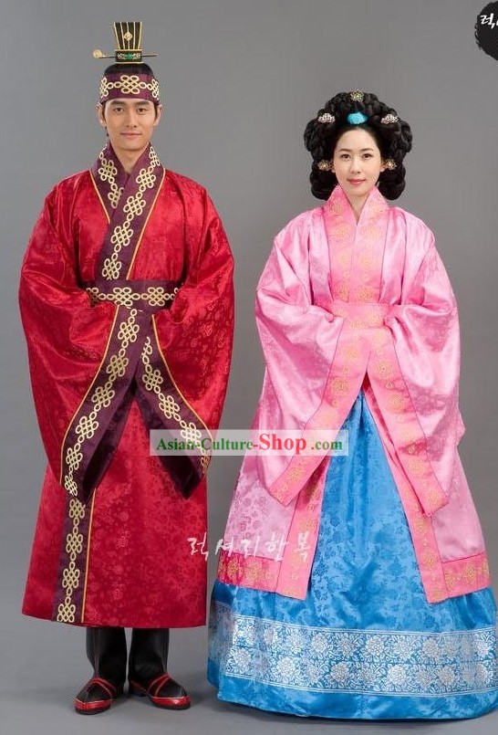 Ancient Palace Korean Hanbok for Men and Women